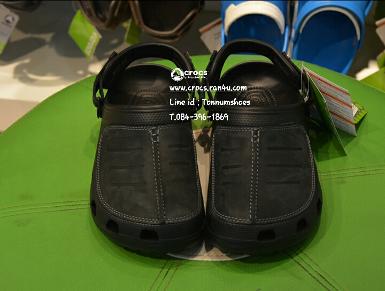 crocs yukon mesa clog(หนังนูบัค)